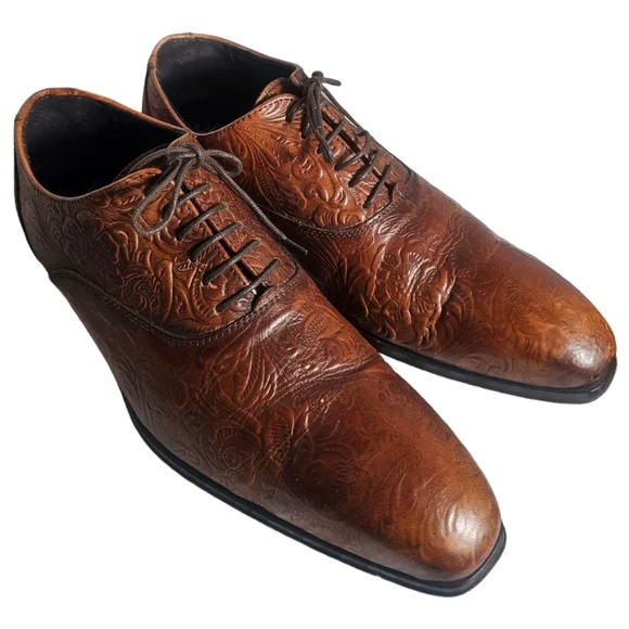 Mario Alborino oxford brown leather  shoes mario alborino | Shoes | Mario Alborino Men Shoes Size 85 4  main image 2
